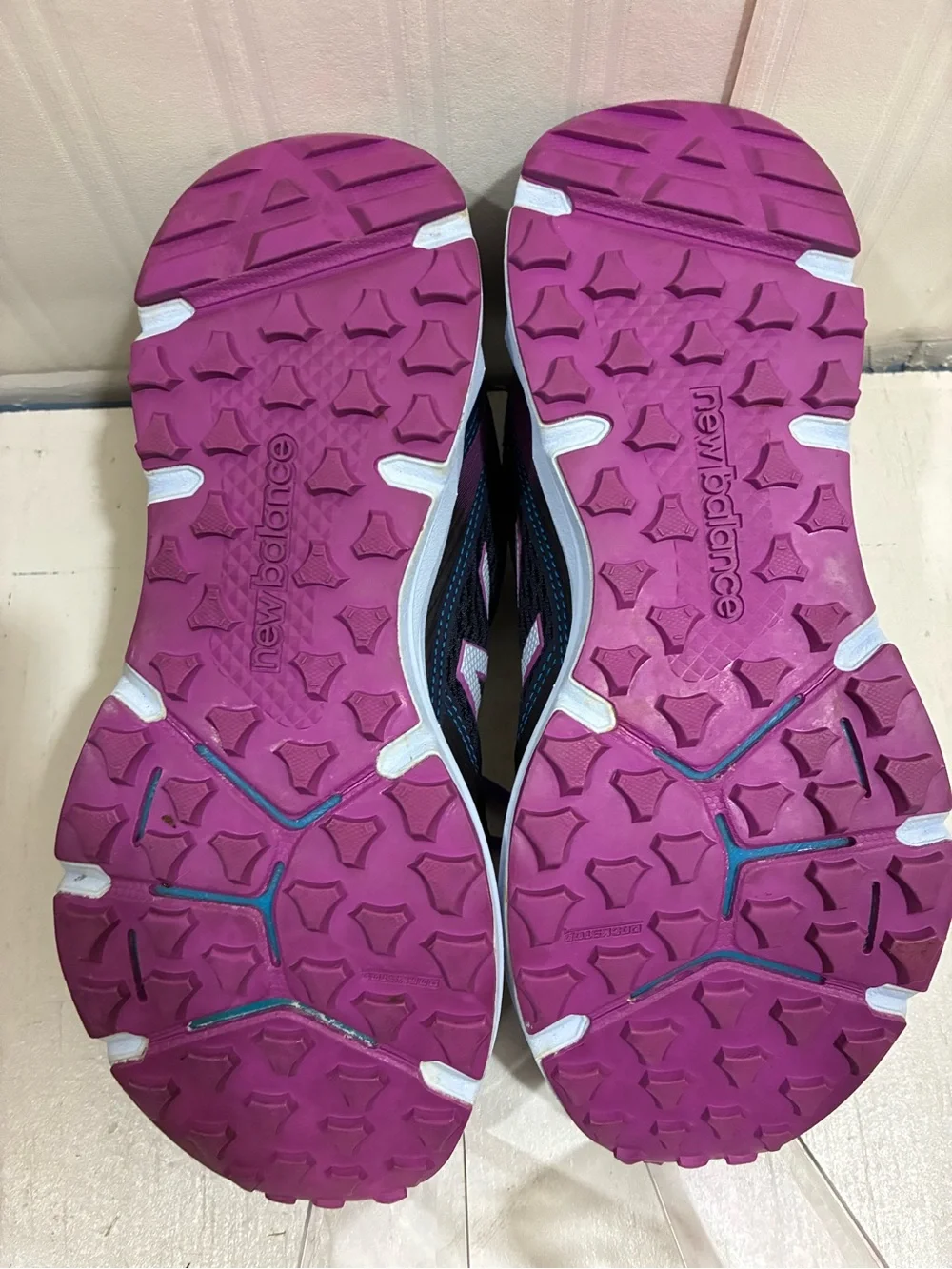 New Balance Women's Navy, Purple & Teal Running Sneakers